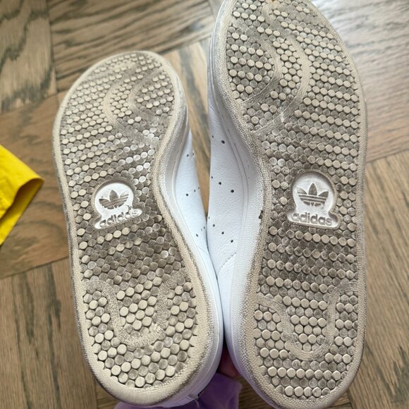 *LIMITED EDITION* ADIDAS Stan Smith w/ Sparkly Heel Tab - Size 9 - Picture 4 of 5